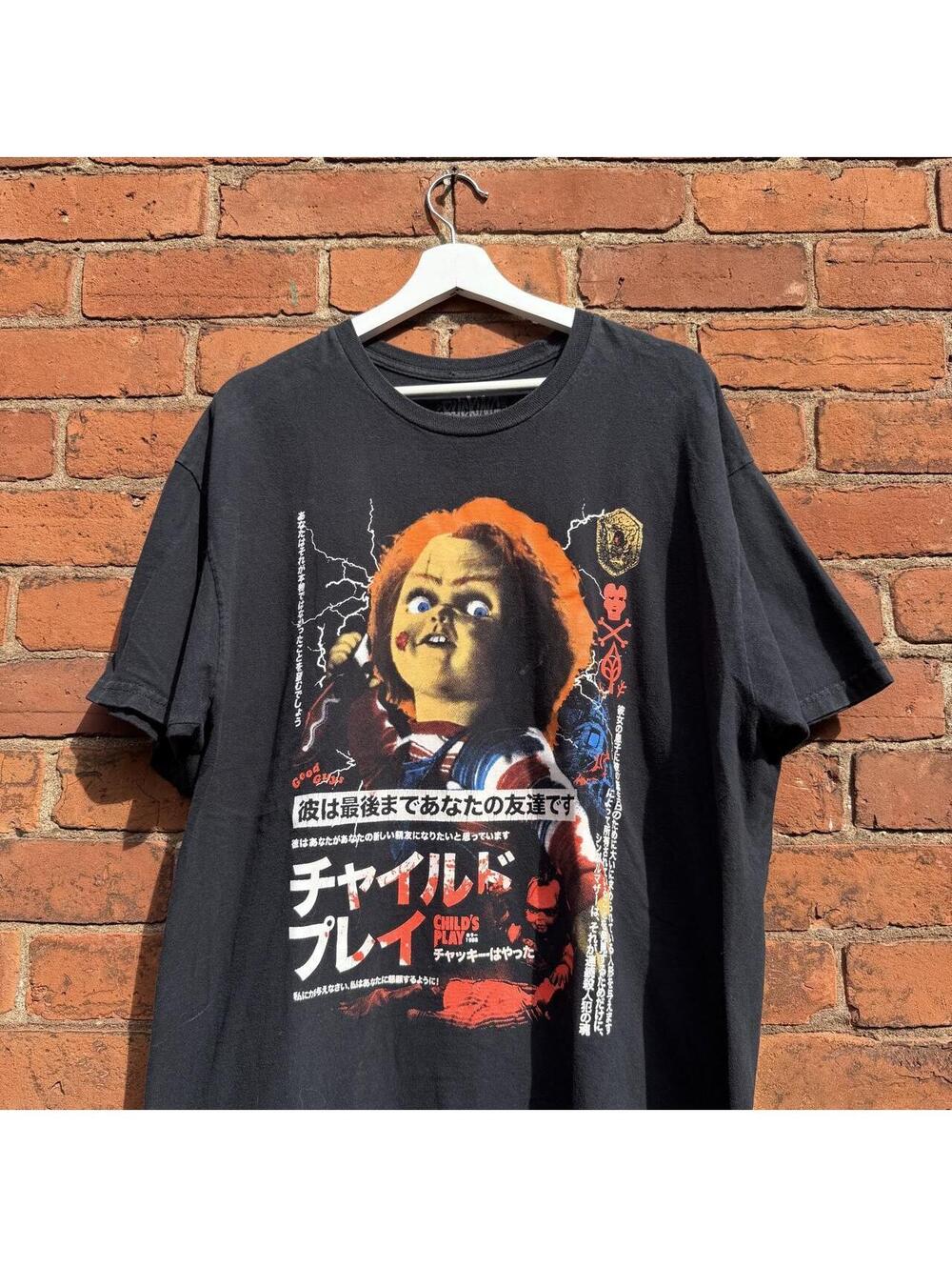 chucky child’s play rucking fotton t shirt XL